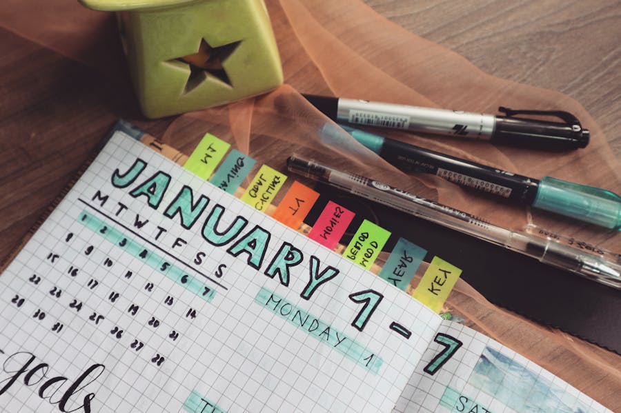 Overzichtelijke planning
